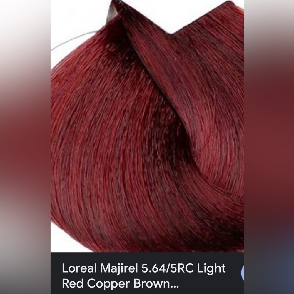 2-L'Oreal Majirouge Permanent Hair Color Light Red Copper Brown 5.64 / 5RC 1.7oz